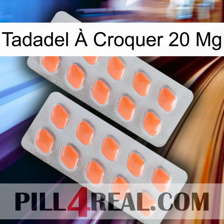 Tadadel À Croquer 20 Mg 27